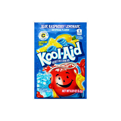 Kool-Aid Drink Mix Blue Raspberry Lemonade (Doos van 48) - AmerikaanseGroothandel