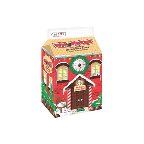 Hershey's Whoppers Christmas Village Cartons