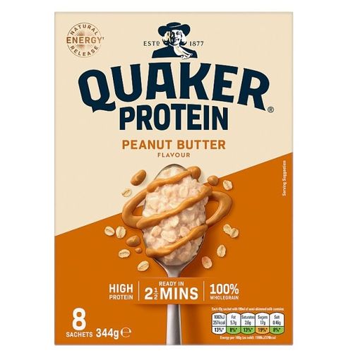 Quaker Protein Peanut Butter 8 Pack