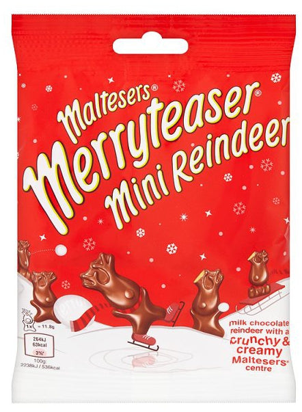 Maltesers Merryteaser Mini Reindeers (24 x 59g)