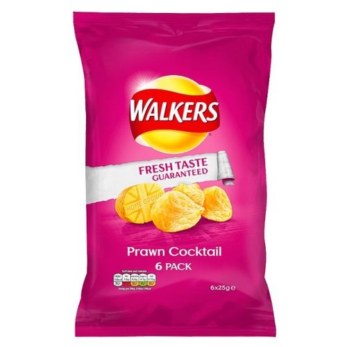 Walkers Crisps Prawn Cocktail 6 Pack