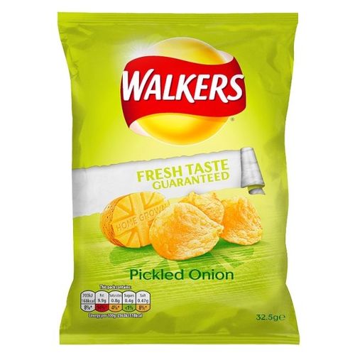 Walkers Crisps Pickled Onion