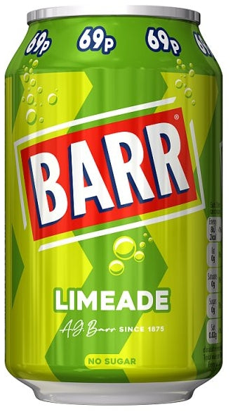 Barr Limeade (24 x 330ml) - AmerikaanseGroothandel