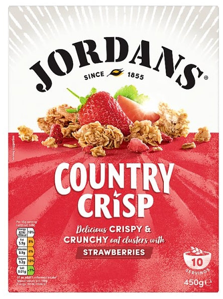 Jordans Country Crisp Strawberries (6 x 450g)