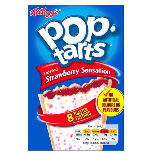 Pop-Tarts Frosted Strawberry Sensation (12 x 384g) - AmerikaanseGroothandel.nl