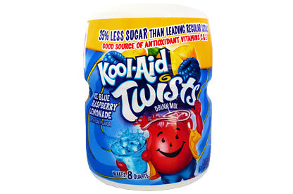 Kool-Aid Drink Mix Twists Ice Blue Raspberry Lemonade