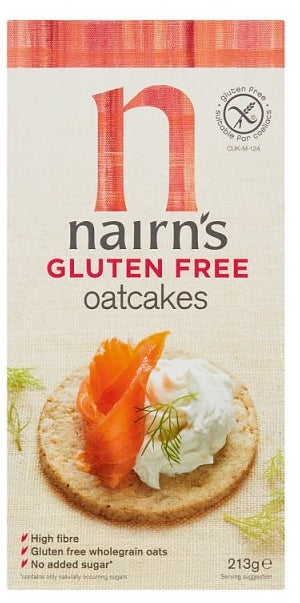 Nairn's Oatcakes Gluten Free (8 x 213g)