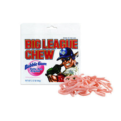 Big League Chew Bubble Gum Original (12 x 60g) - AmerikaanseGroothandel.nl