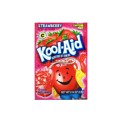 Kool-Aid Drink Mix Strawberry (Doos van 48) - AmerikaanseGroothandel.nl