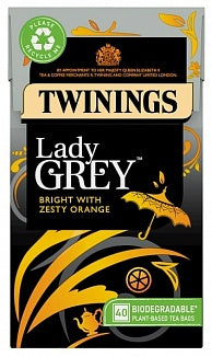 Twinings Lady Grey 40 Pack (Paquet unique de 100g)