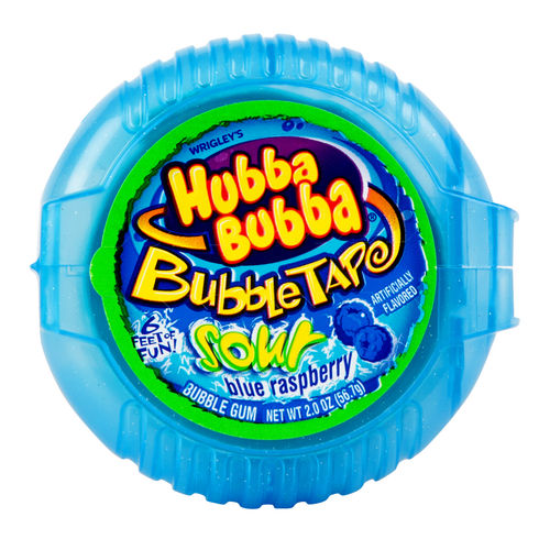 Hubba Bubba Bubble Tape Sour Blue Raspberry