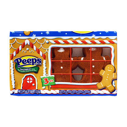 Peeps Gingerbread Men 3ct