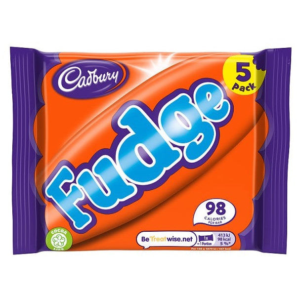 Cadbury Fudge 5 Pack (20 x 110g) - AmerikaanseGroothandel.nl