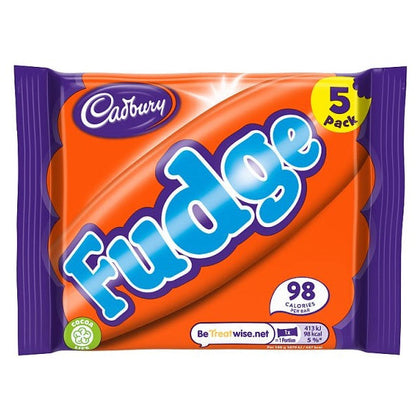 Cadbury Fudge 5 Pack (20 x 110g) - AmerikaanseGroothandel