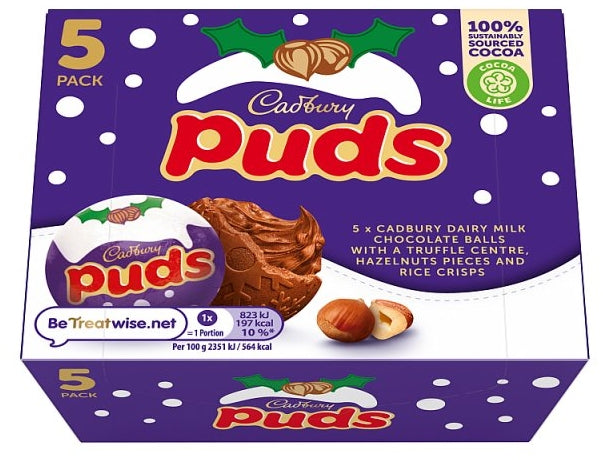Cadbury Puds 5 Pack (12 x 175g)
