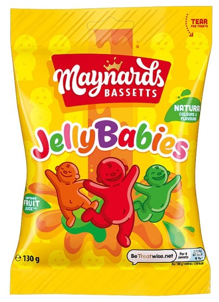 Maynards Bassetts Jelly Babies (10 x 130g)