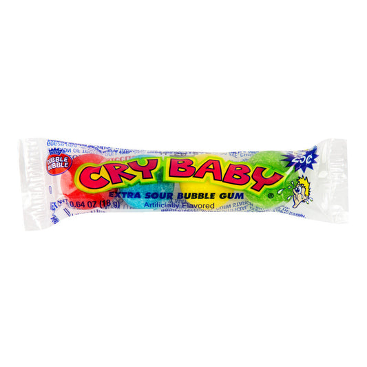 Cry Baby Bubble Gum Extra Sour (36 x 18g)