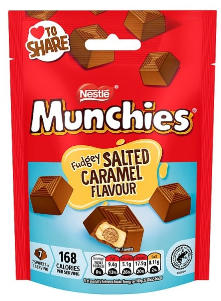 Munchies Fudgey Salted Caramel (8 x 97g)