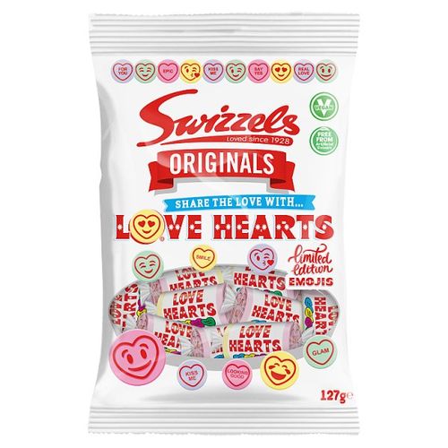 Swizzels Original Love Hearts Bag