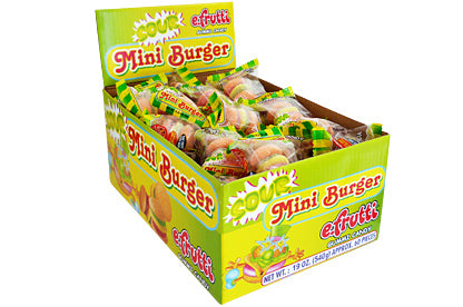 efrutti Gummi Mini Burger Sour