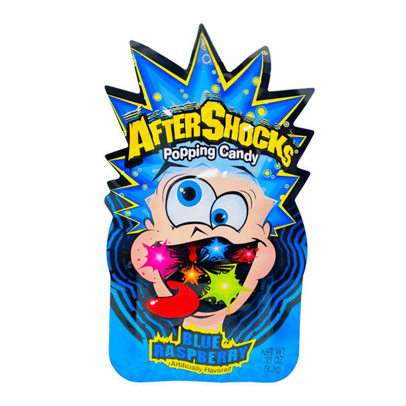 Aftershocks Popping Candy Blue Raspberry