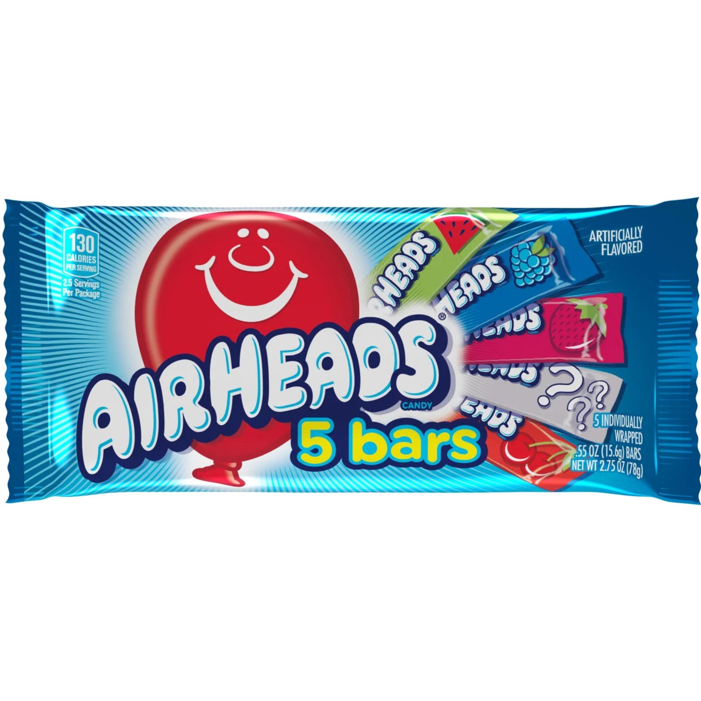 Airheads Bars Assorted 5 Pack (18 x 78g)