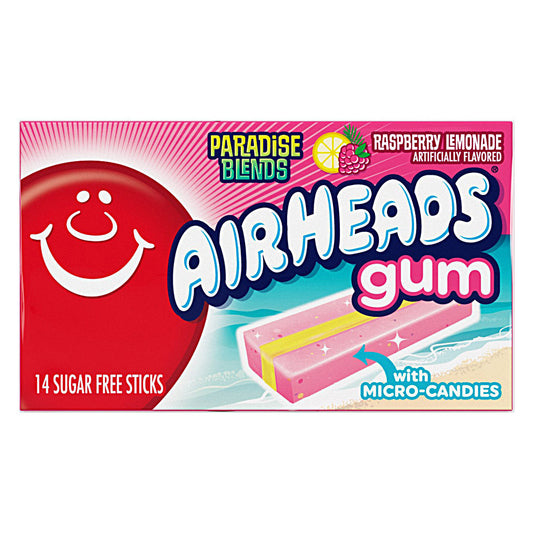 Airheads Gum Raspberry Lemonade (12 x 34g)