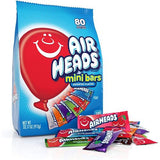 Airheads Bars Mini Assorted 80 Pack (Paquet unique de 912g)