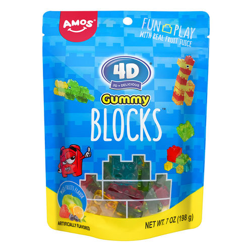 Amos 4D Gummy Blocks