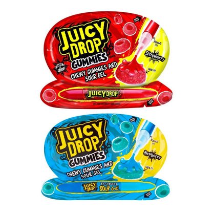 Bazooka Juicy Drop Gummies Strawberry & Raspberry (12 x 57g) - AmerikaanseGroothandel