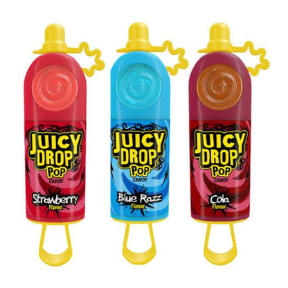 Bazooka Juicy Drop Pop Mixed Flavours (12 x 26g) - AmerikaanseGroothandel