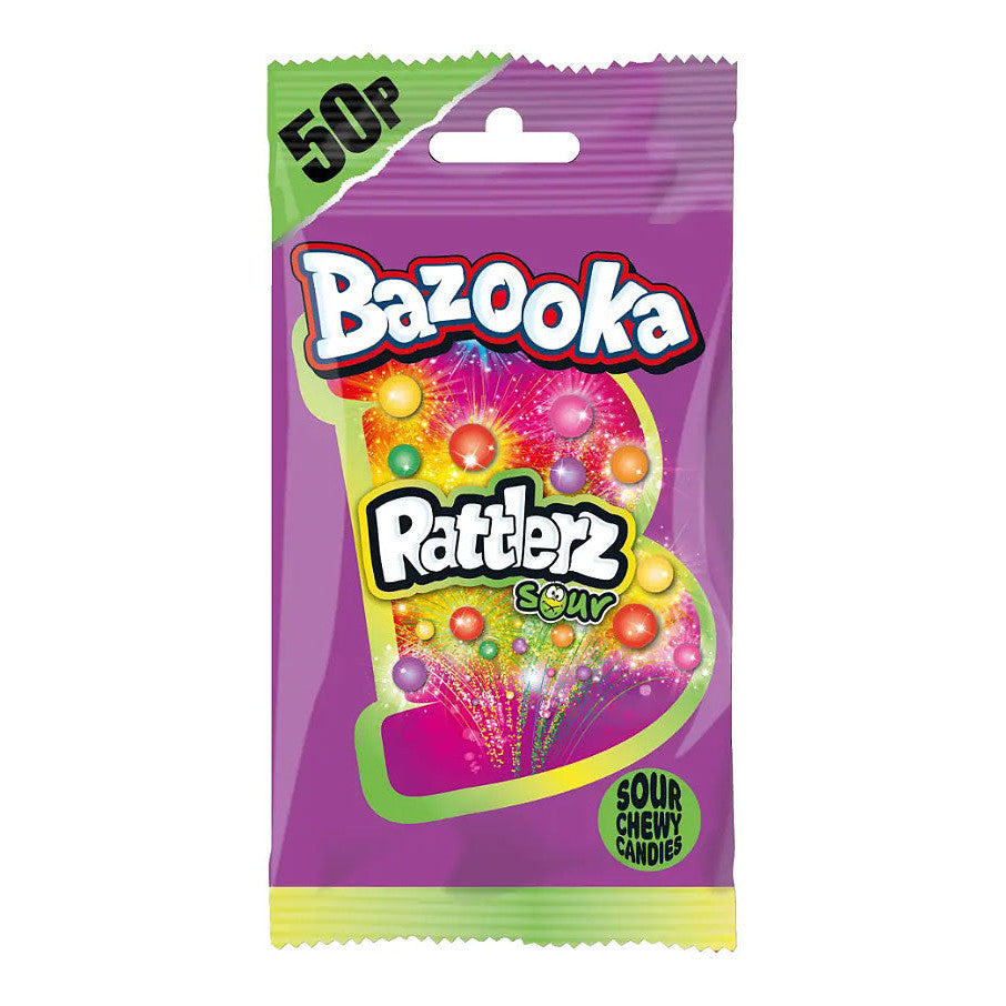 Bazooka Rattlerz Sour (24 x 40g) - AmerikaanseGroothandel