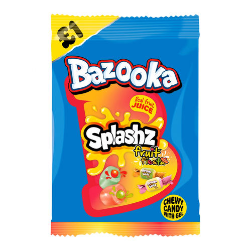 Bazooka Splashz Fruit Fiesta