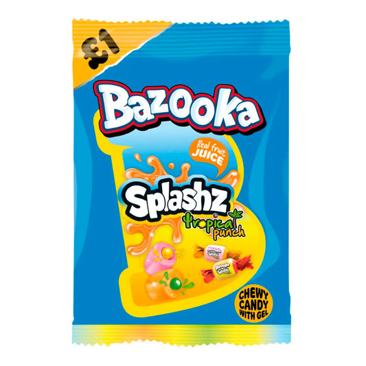 Bazooka Splashz Tropical Punch PMP £1