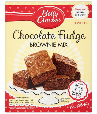 Betty Crocker Brownie Mix Chocolate Fudge