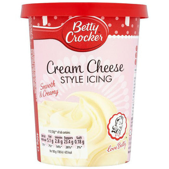 Betty Crocker Icing Cream Cheese Style (6 x 400g) - AmerikaanseGroothandel