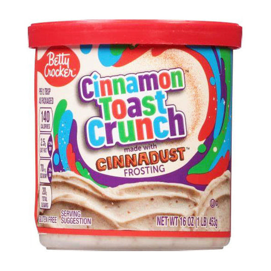 Betty Crocker Frosting Cinnamon Toast Crunch