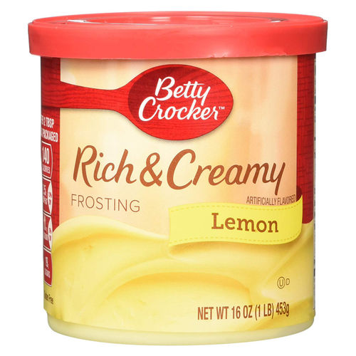 Betty Crocker Rich & Creamy Frosting Lemon