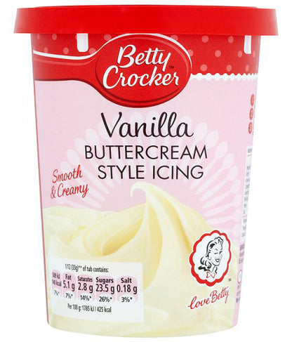 Betty Crocker Icing Vanilla Buttercream Style