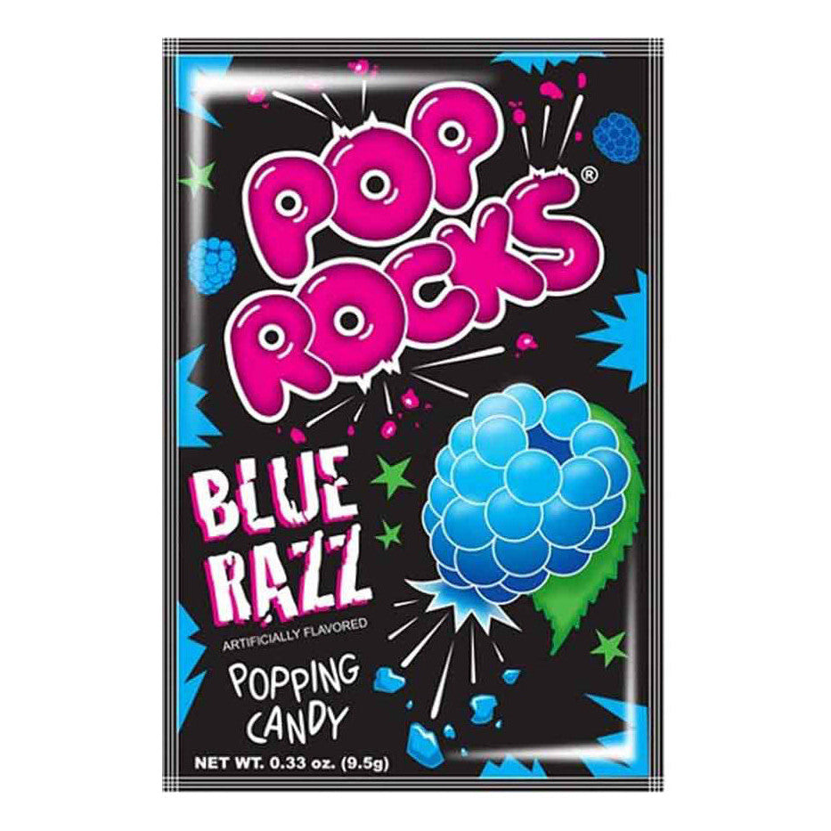 Pop Rocks Blue Razz (Doos van 24) - AmerikaanseGroothandel