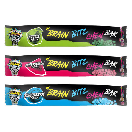 Brain Blasterz Bitz Chew Bar (24 x 20g) - AmerikaanseGroothandel