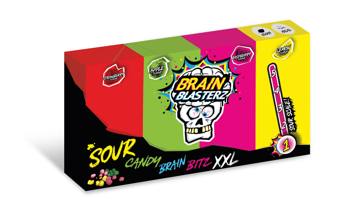 Brain Blasterz Sour Brain Bitz XXL