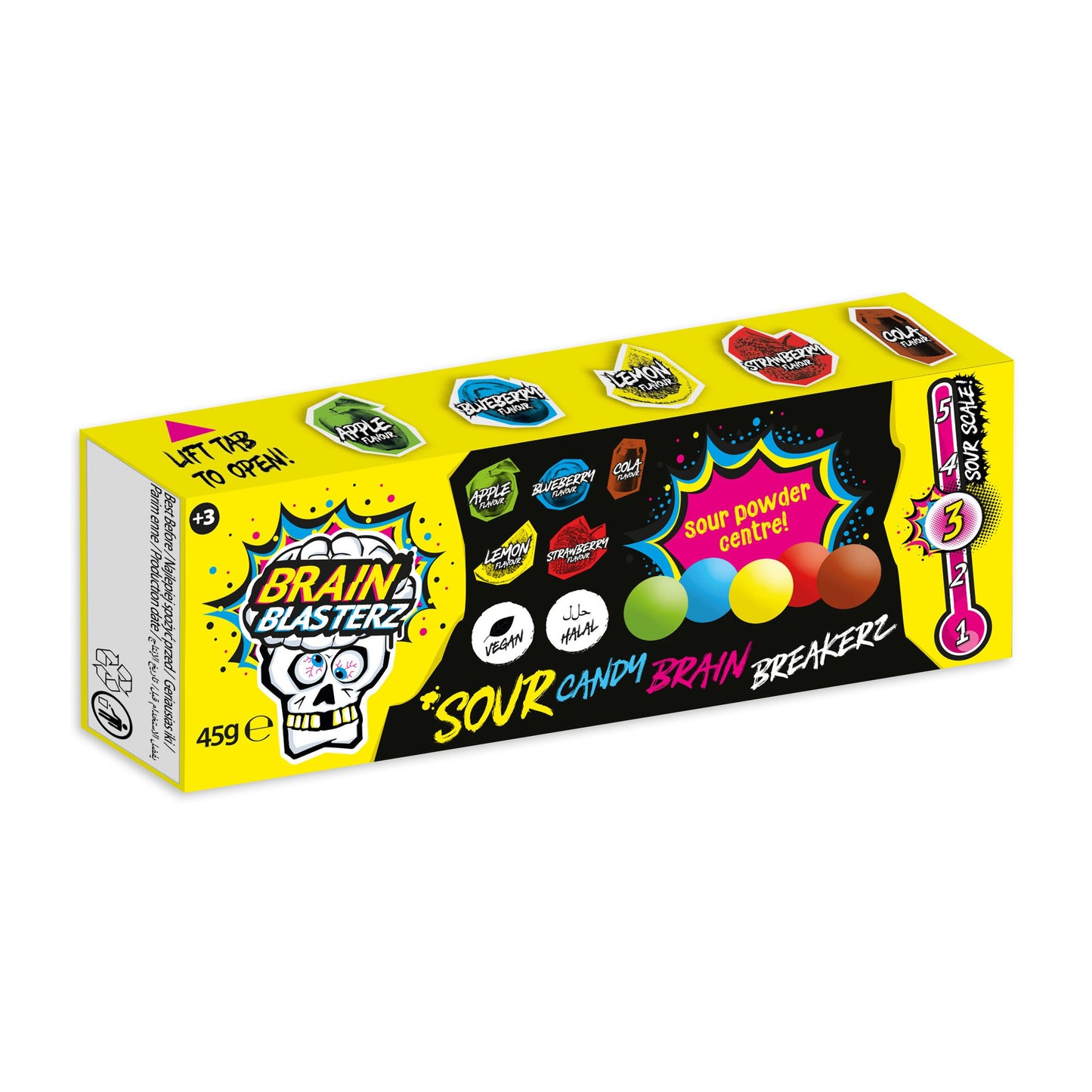 Brain Blasterz Sour Brain Breakerz (14 x 45g)