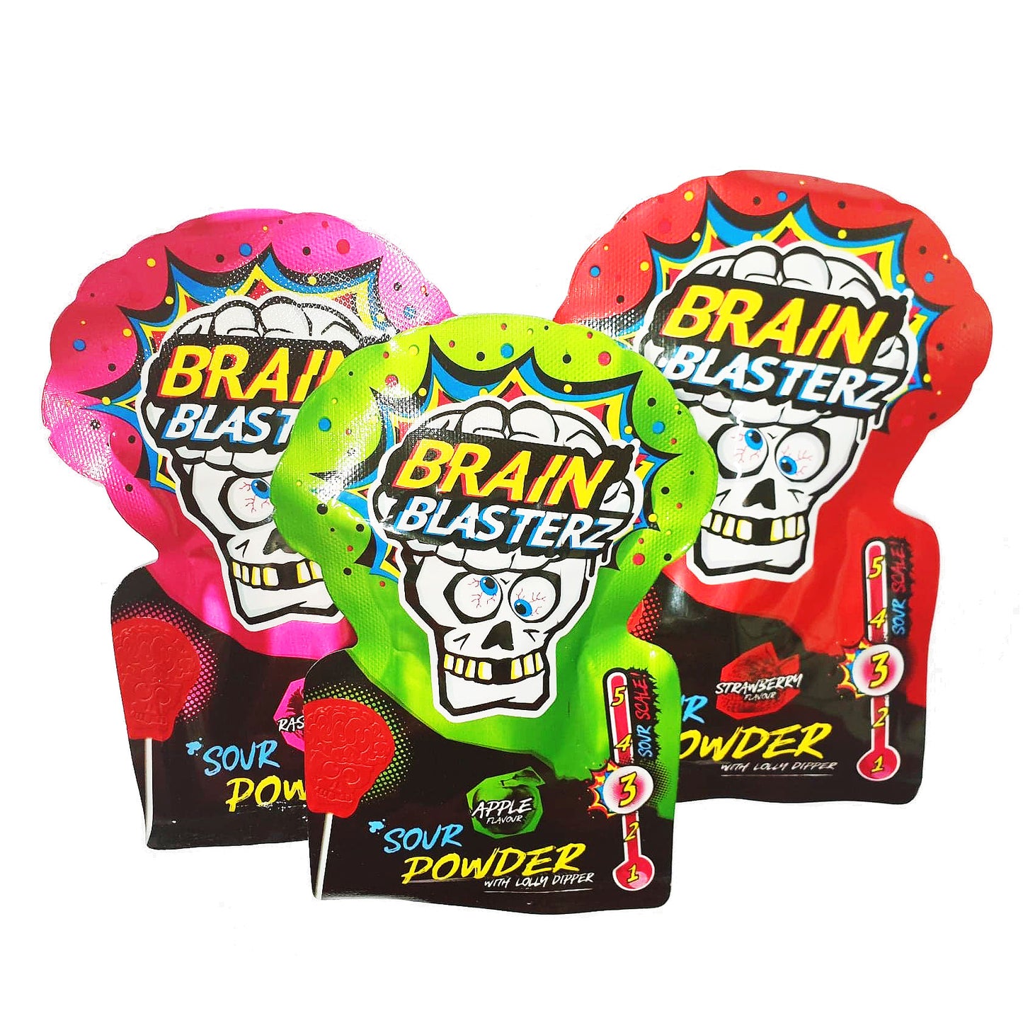 Brain Blasterz Sour Powder Dipper (Doos van 30) - AmerikaanseGroothandel