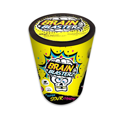 Brain Blasterz Super Sour Candy (12 x 48g) - AmerikaanseGroothandel