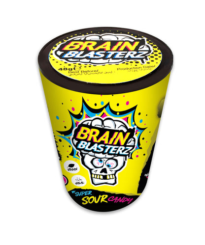 Brain Blasterz Super Sour Candy Tub