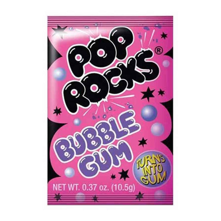 Pop Rocks Bubble Gum (Doos van 24) - AmerikaanseGroothandel