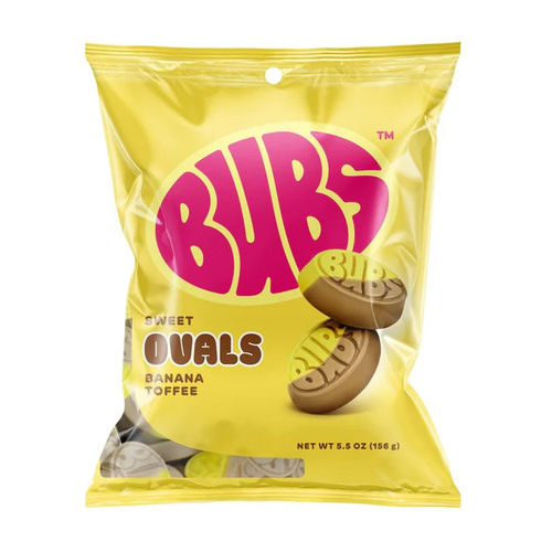 BUBS Sweet Ovals Banana Toffee