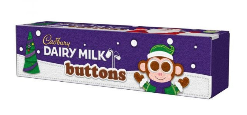 Cadbury Dairy Milk Buttons Tube (15 x 72g)