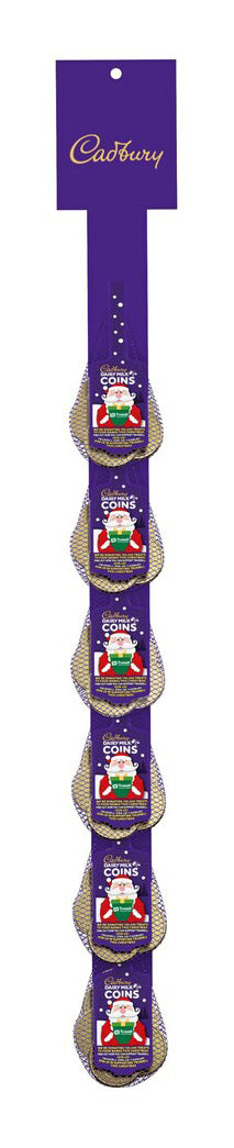Cadbury Dairy Milk Coin Net Clipstrip (24 x 70g)